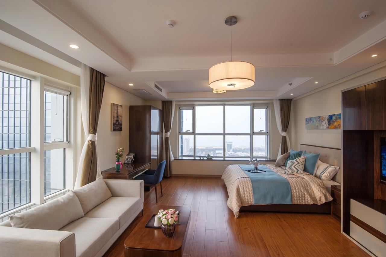 Yantai Tianma Apartment Dış mekan fotoğraf